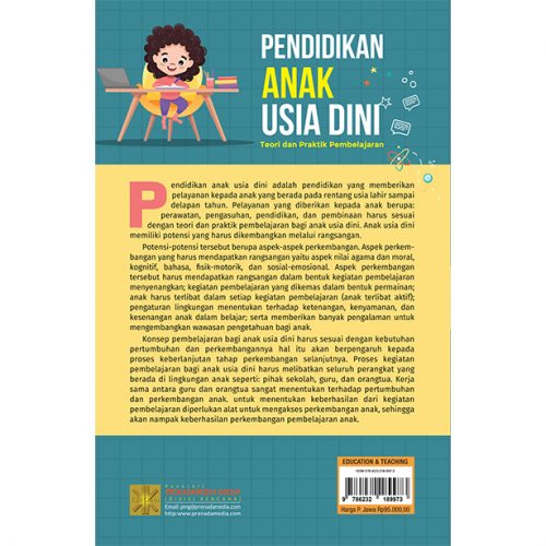 Pendidikan Anak Usia Dini Teori dan Praktik Pembelajaran – Prenada Media