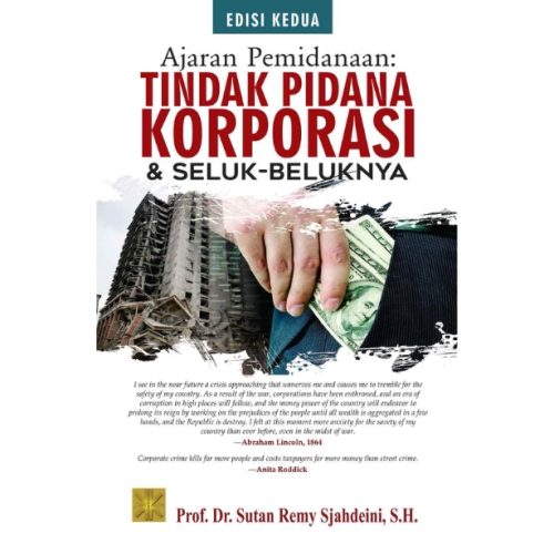 Ajaran Pemidanaan: Tindak Pidana Korporasi dan Seluk-beluknya